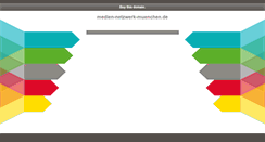 Desktop Screenshot of medien-netzwerk-muenchen.de